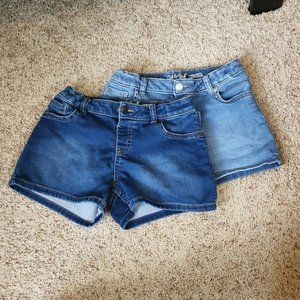 Shorts (2), size 10/12 No stains holes or tears
